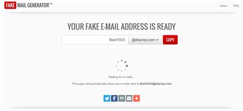 email generator - temp mail fake email